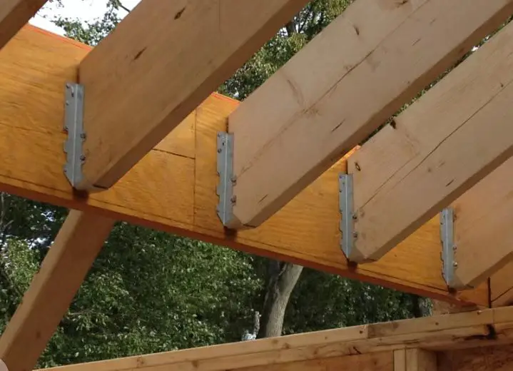 Sloped Joist Hangers For Lean To Roof