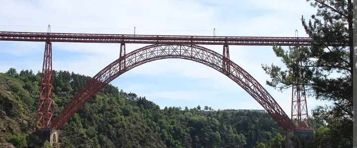 The Garabit Viaduct: Examples of arch bridges