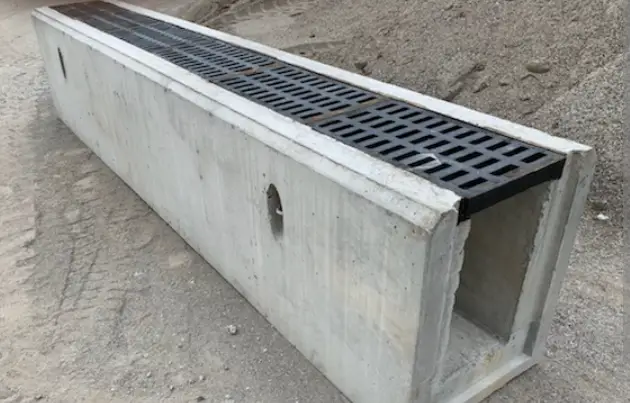 Concrete box drains